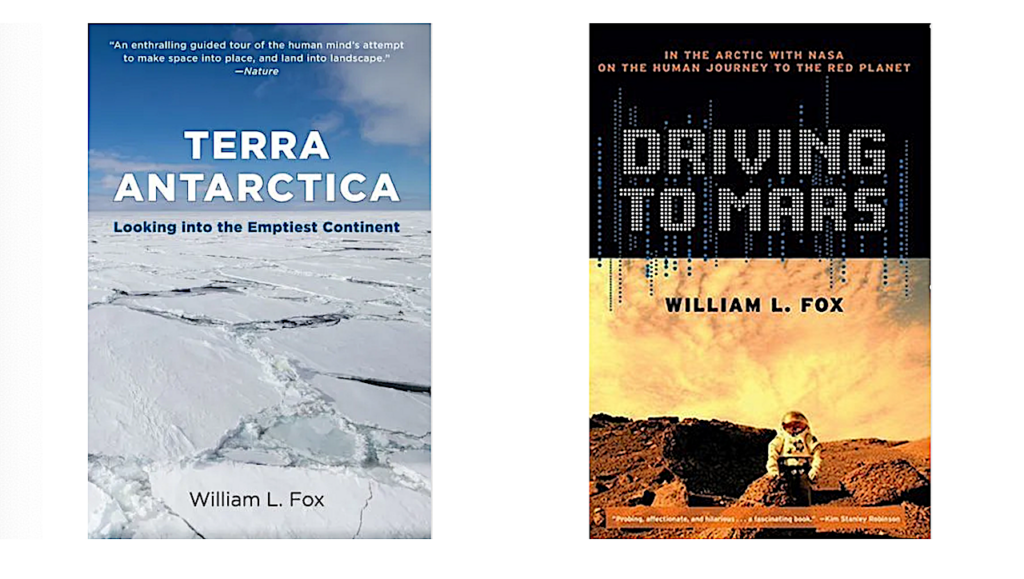 Exploration, Science, and Art: A Book Review of Terra Antarctica and Driving to Mars