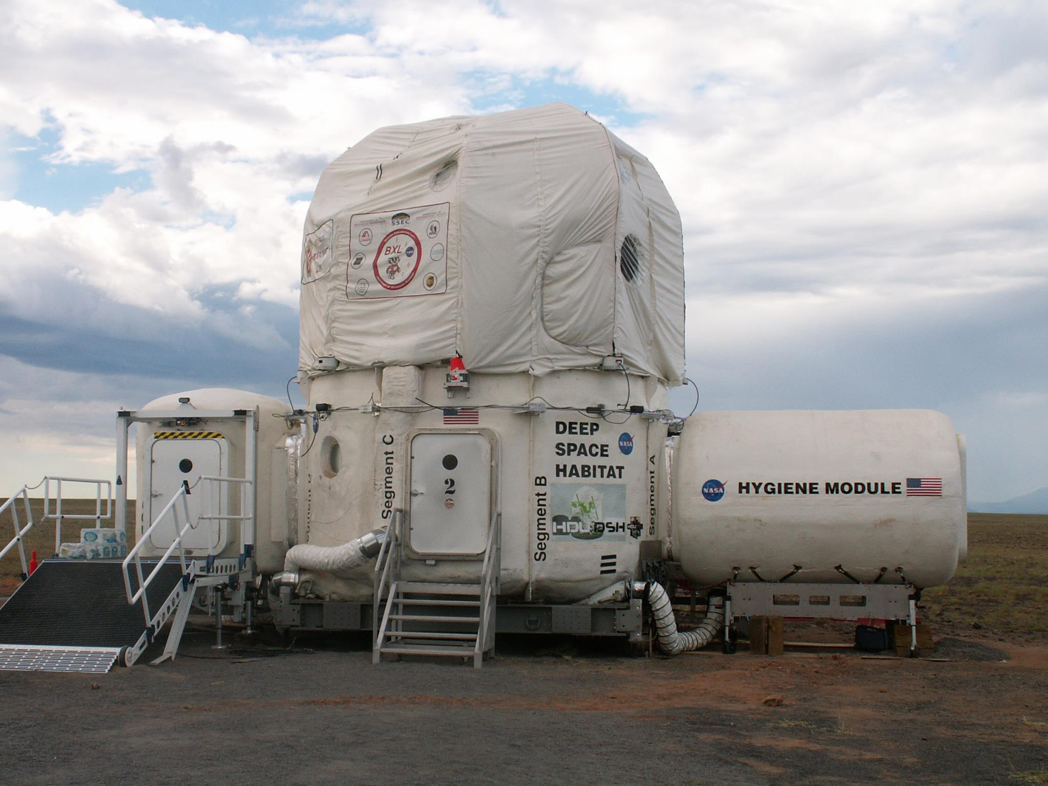 Habitat Development Unit at NASA Desert Rats