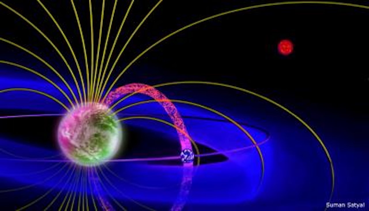 Using Radio Waves to Detect Exomoons