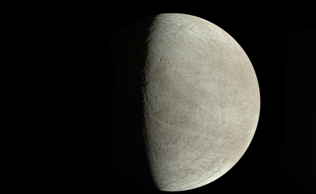 Controlled Mosaic Of Europa Taken By Juno From PJ45