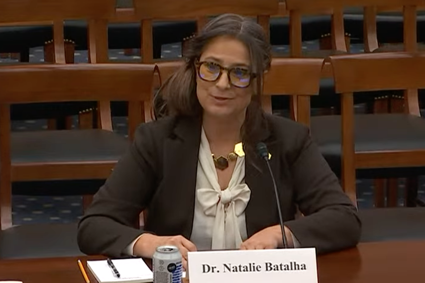 Congressional Testimony By Natalie Batalha: Early Science Results for Transiting Exoplanets Observed by JWST