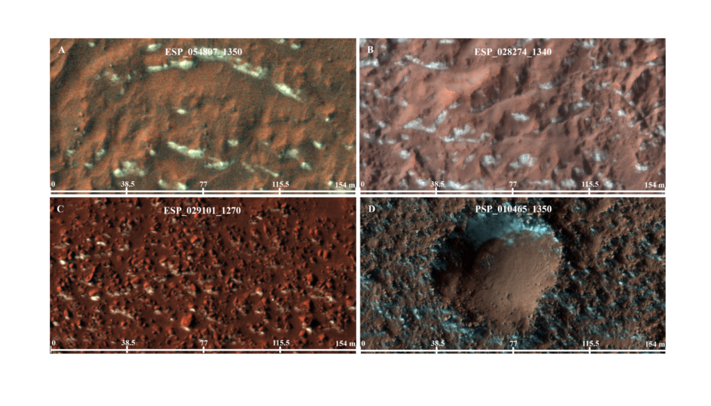 Melting Possibility Of Remnant Seasonal Water Ice Patches On Mars