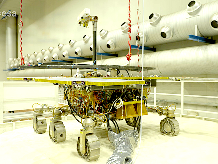 La mission ExoMars Rosalind Franklin Astrobiology Rover est de retour sur les rails