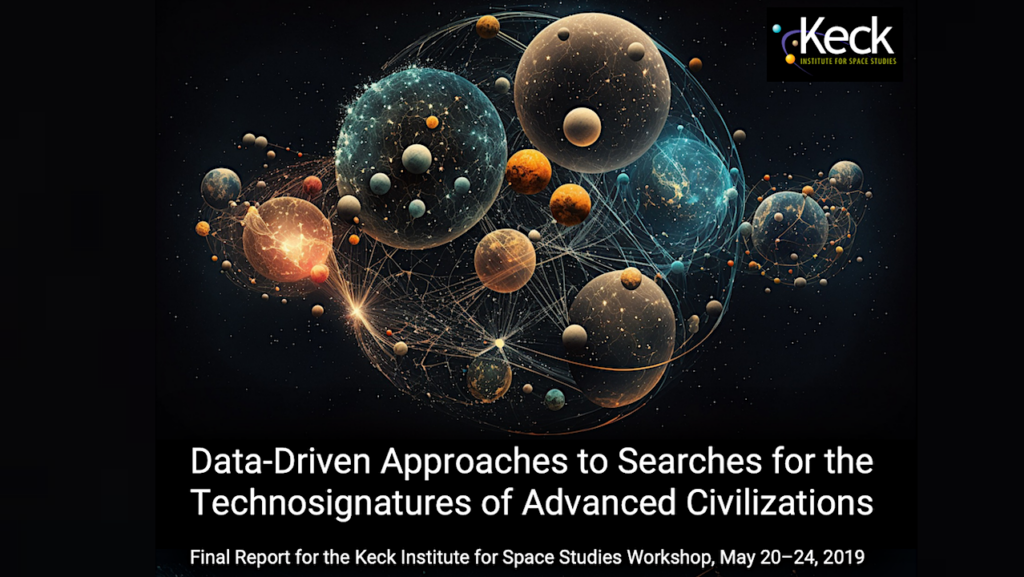Report: Data-Driven Approaches to Searches for the Technosignatures of Advanced Civilizations