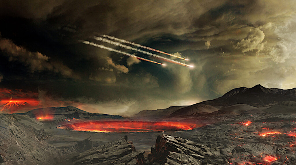NASA Study Shows Asteroids May Have Accelerated Life on Earth