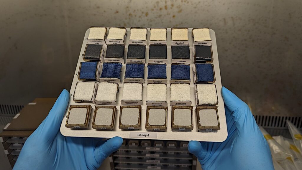 Boeing Space Station Experiment Tests Antimicrobial Coating for Long-Term Space Missions