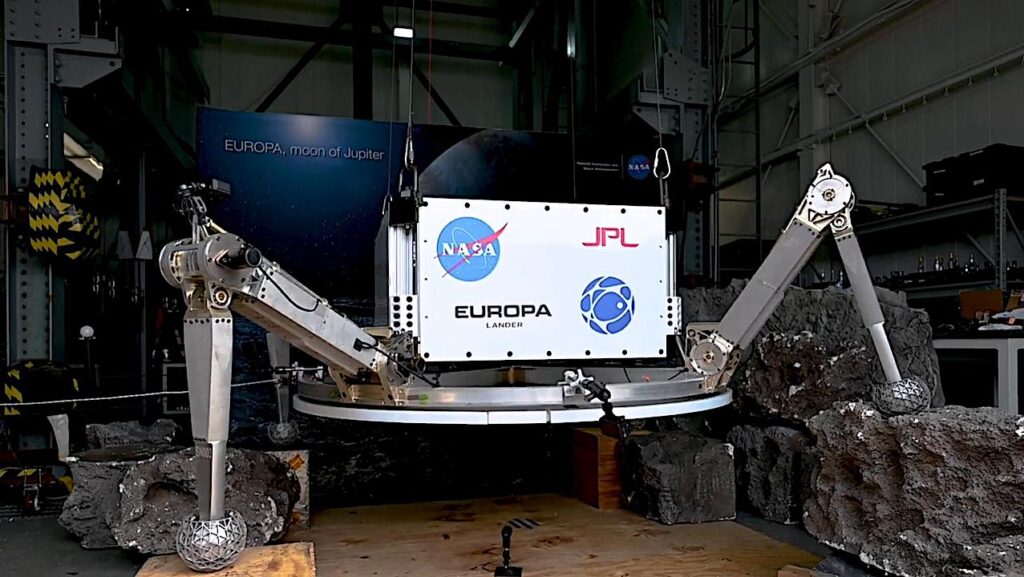 Testing Hardware For Potential Future Astrobiology Mission Landing On Europa
