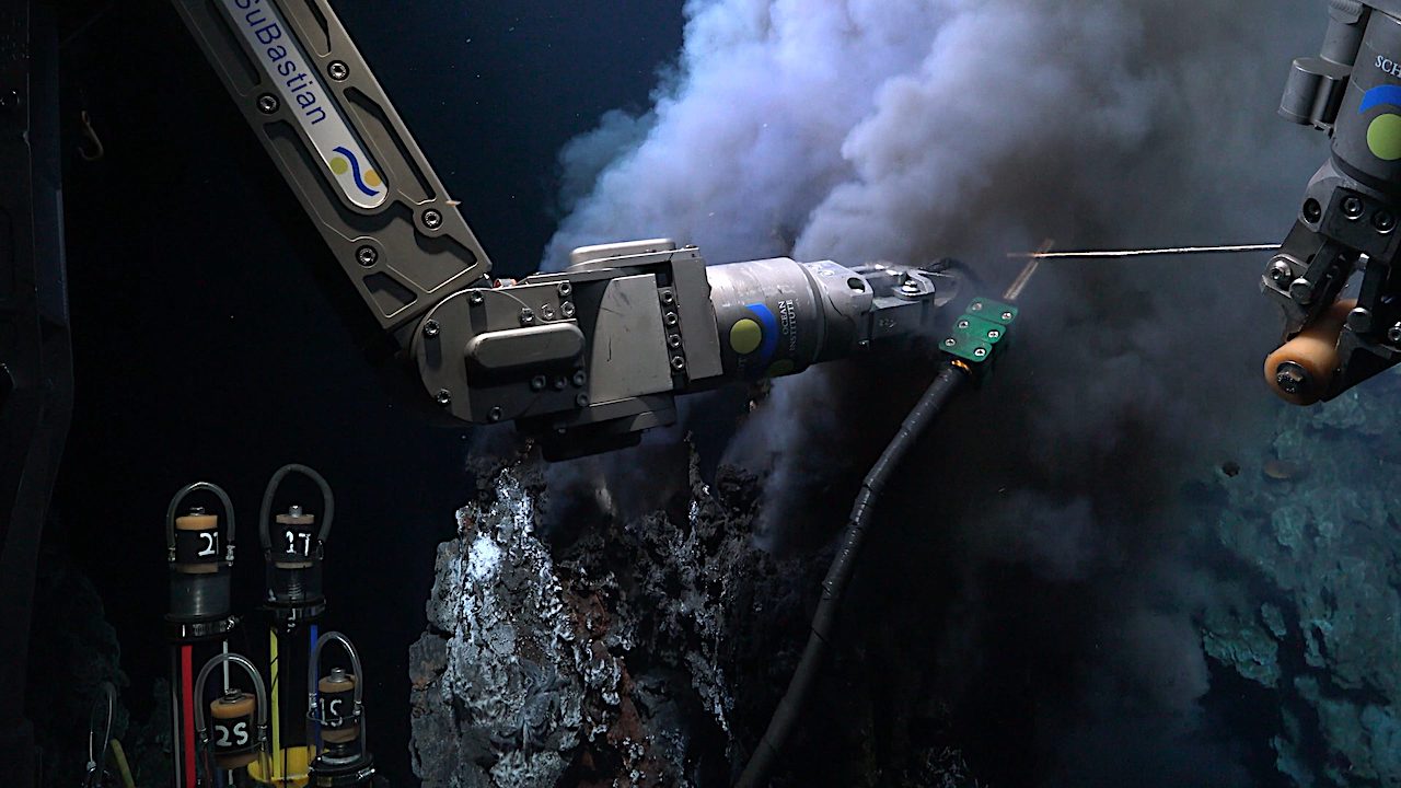 New Hydrothermal Vent Found In The Iguanas Vent Field, Galapagos Islands