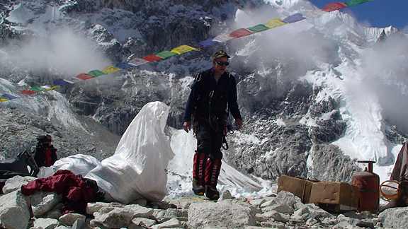 Photos: Scott Returning To Base Camp After Summiting Mt. Everest