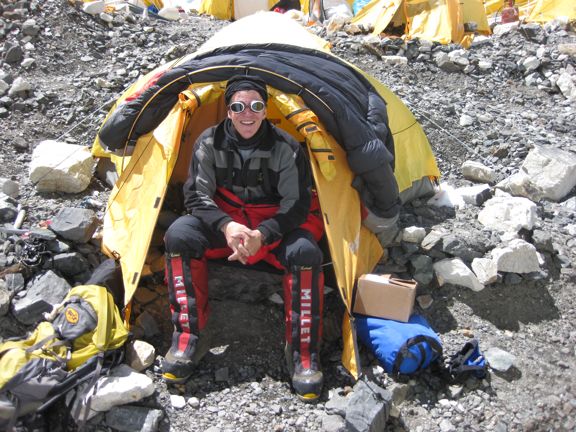Skype Update from Everest Base Camp (8 May)