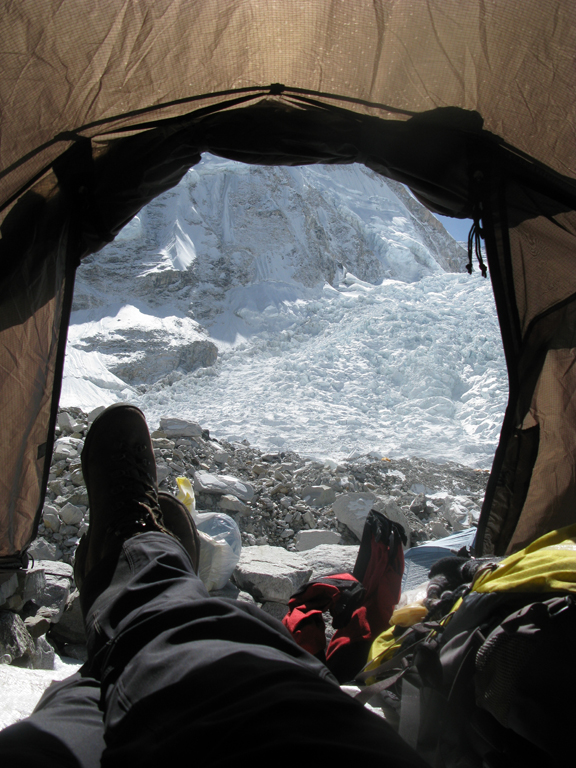 Scott Parazynski Everest Update: 14 May 2008 – Back at Base Camp – Update