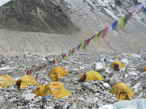 Astronaut Scott Parazynski Everest Update: 22 May 2008: Resting at Base Camp
