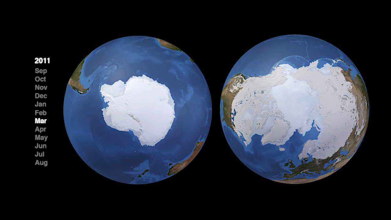 Respuesta en gran medida lineal del volumen de hielo terrestre al forzamiento orbital