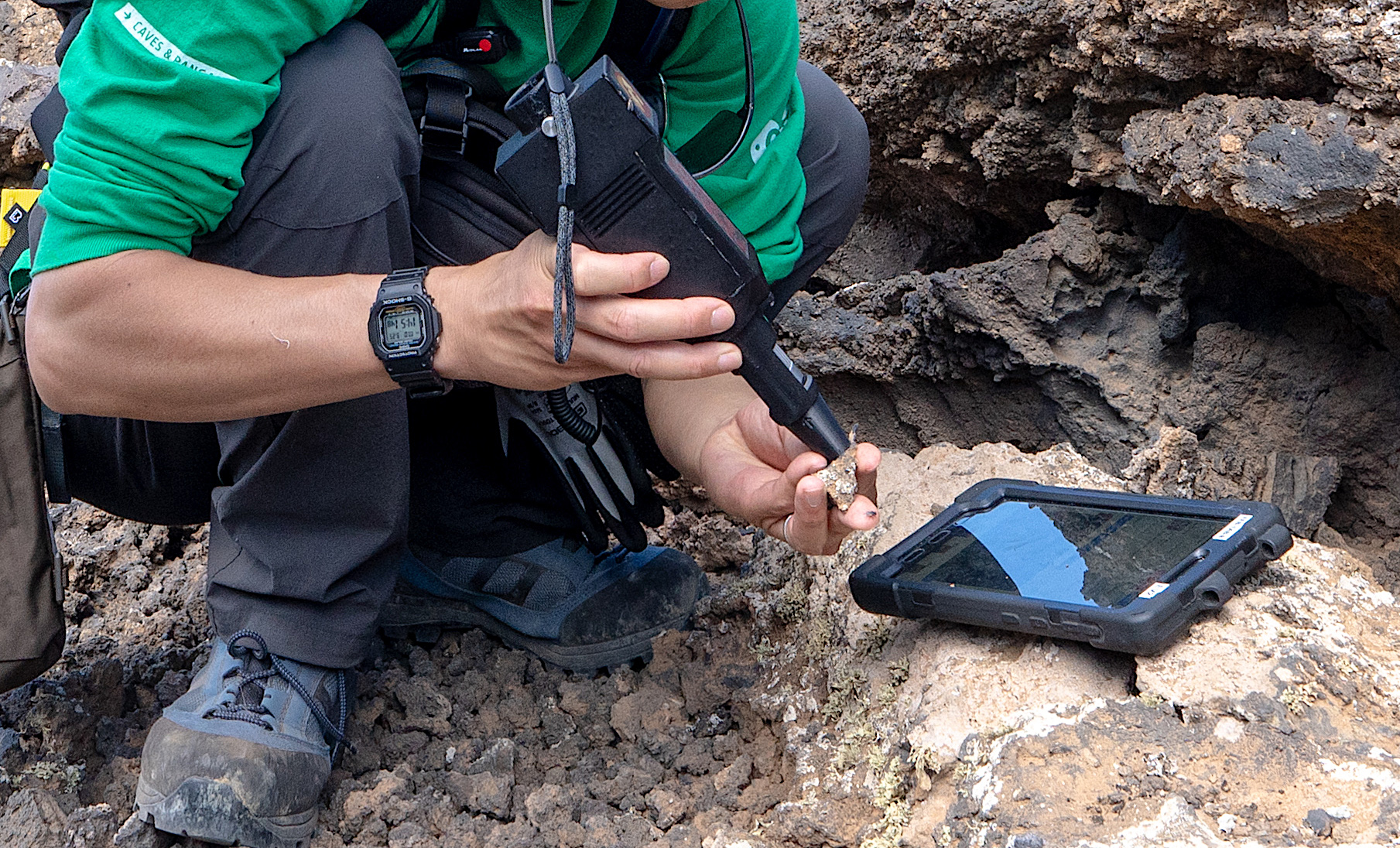 ESA PANGAEA Astronaut Away Team Training With Tricorders And Cameras ...