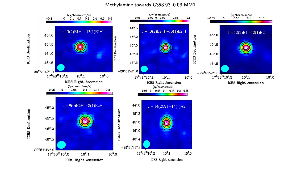 Detection Of Possible Glycine Precursor Molecule Methylamine Towards The Hot Molecular Core G358.93−0.03 MM1