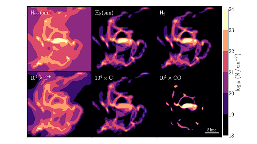 HYACINTH: HYdrogen And Carbon chemistry In The INTerstellar Medium In Hydro Simulations