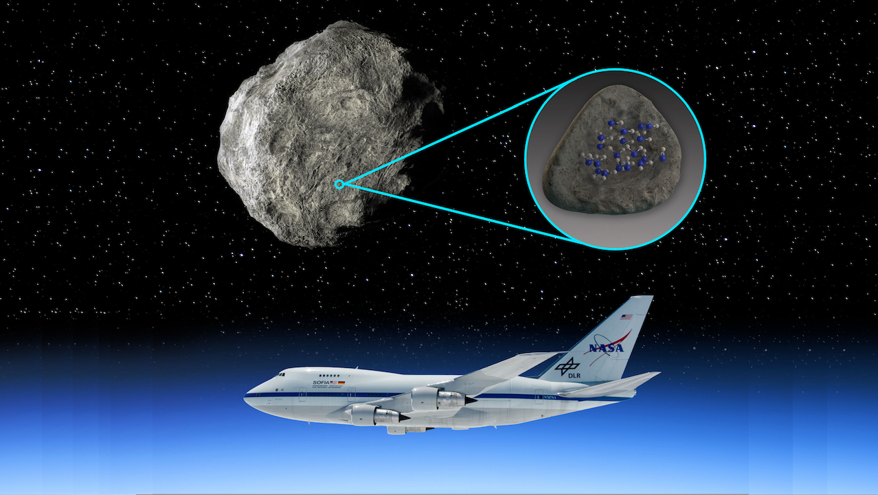 SwRI Scientists Identify Water Molecules On Asteroids For The First Time