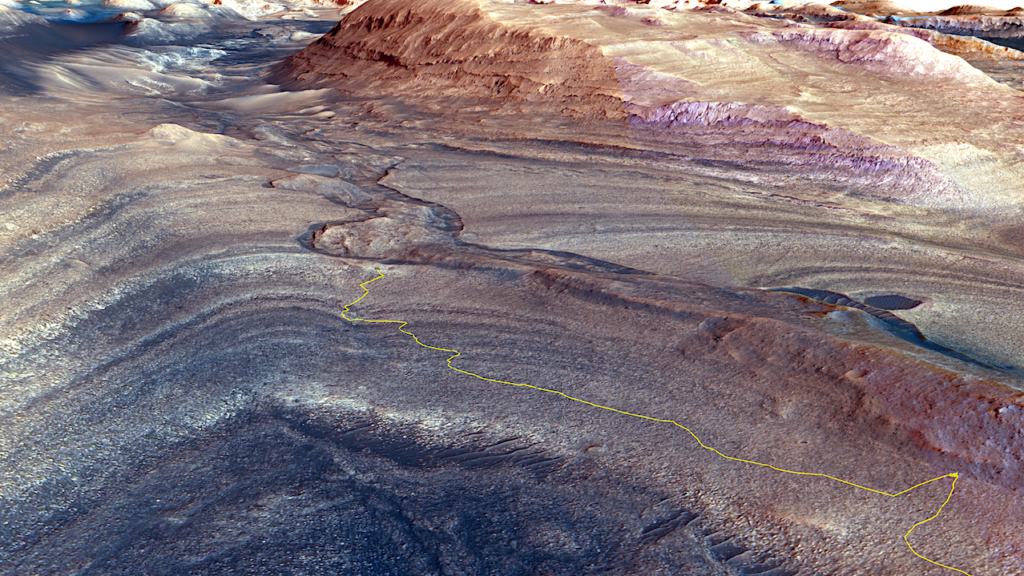 Curiosity Rover busca nuevas pistas sobre agua antigua en Marte