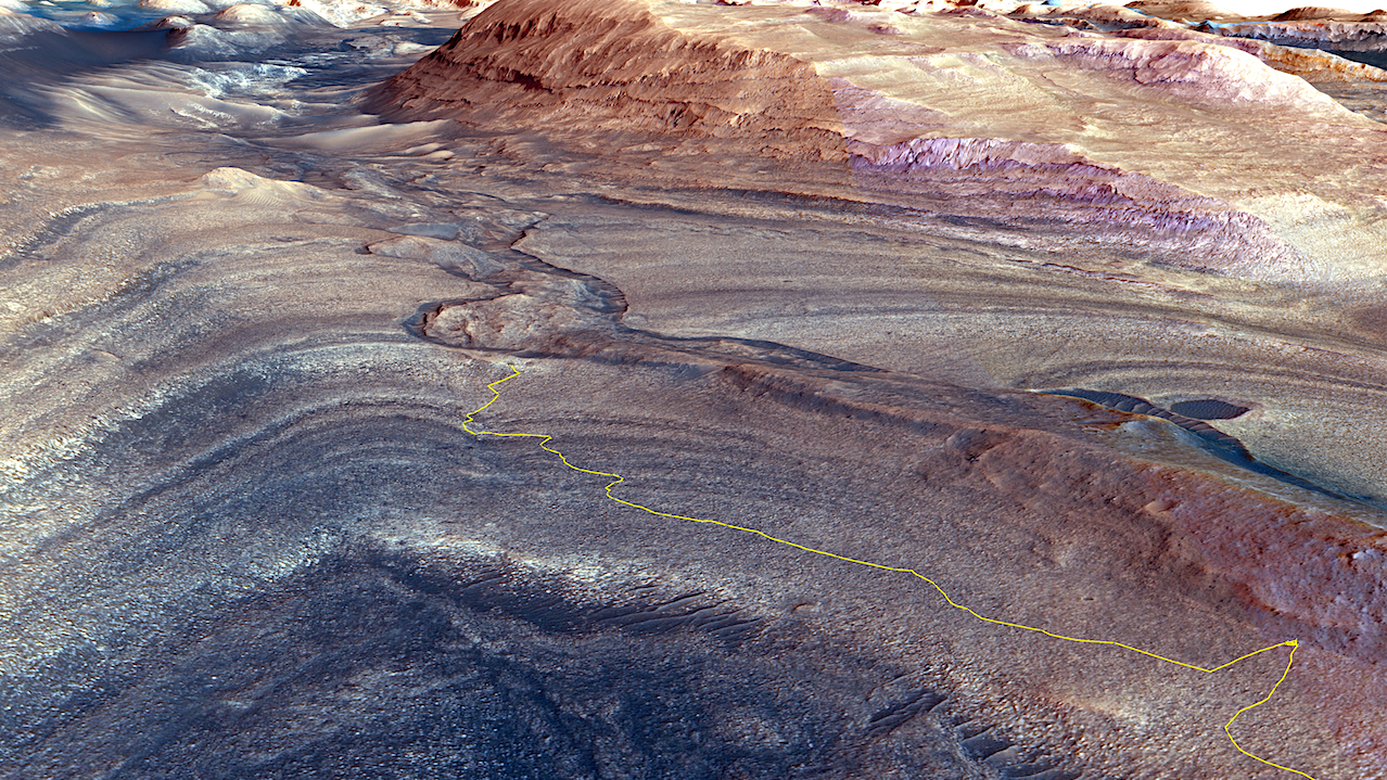 El rover Curiosity busca nueva evidencia sobre las antiguas aguas de Marte