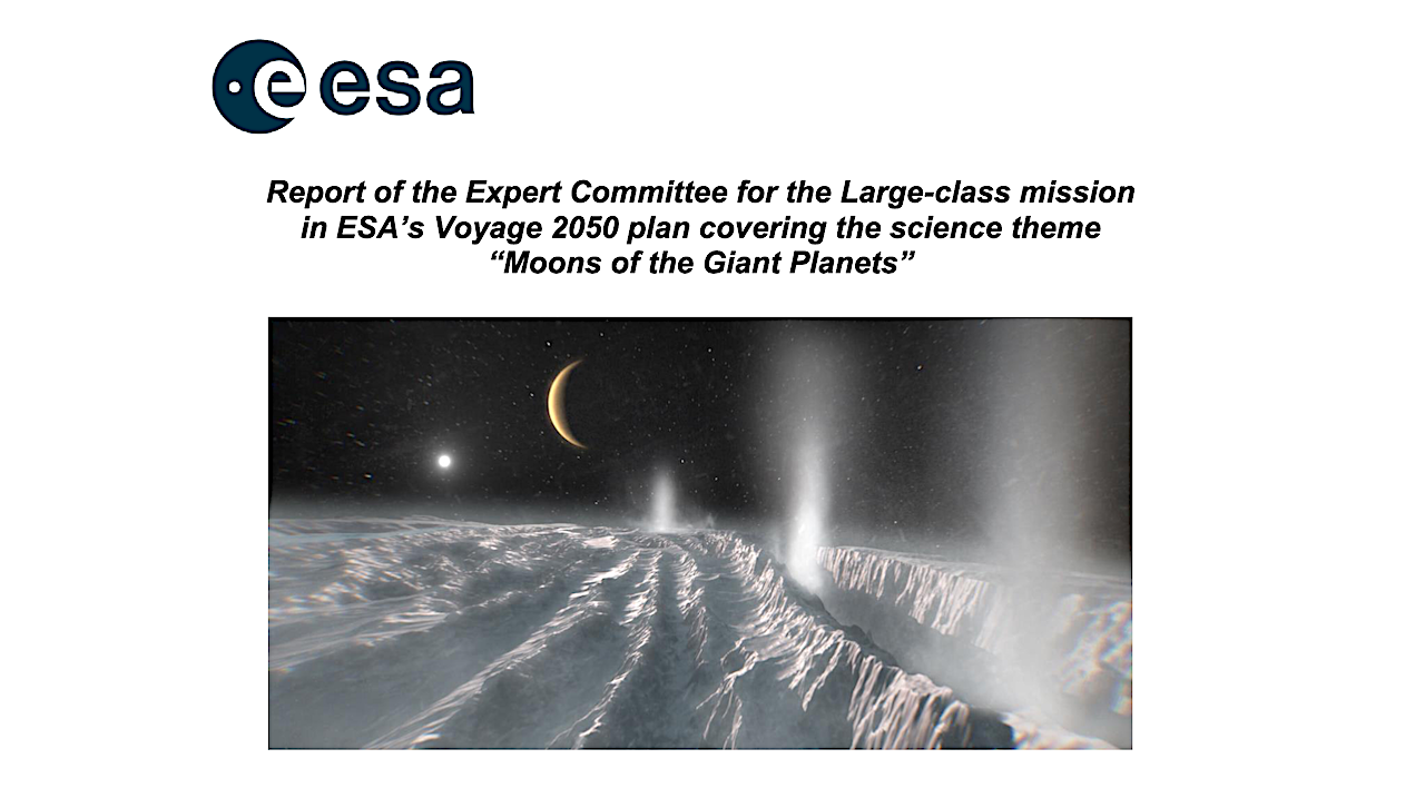 Enceladus Is A Top Target For ESA