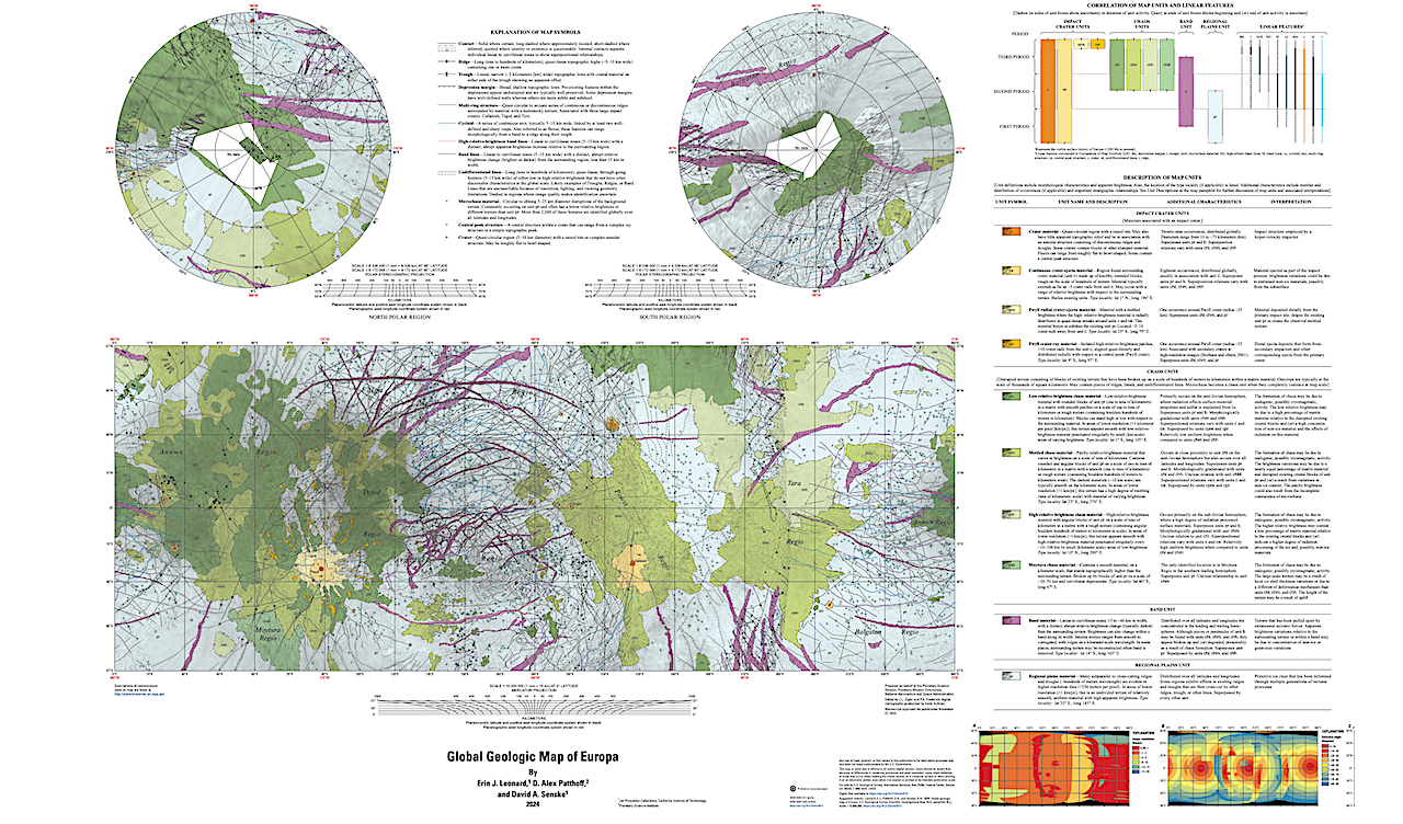 New USGS Global Geologic Map of Europa Is Now Online