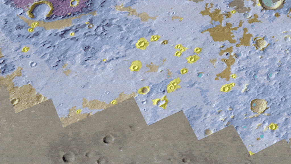 Geological Mars Map Developed For The Rosalind Franklin Rover Mission