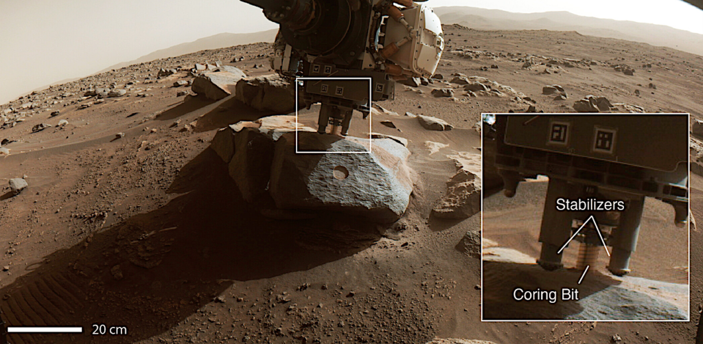 Study Determines The Original Orientations Of Rocks Drilled By Mars Perseverance Astrobiology Rover