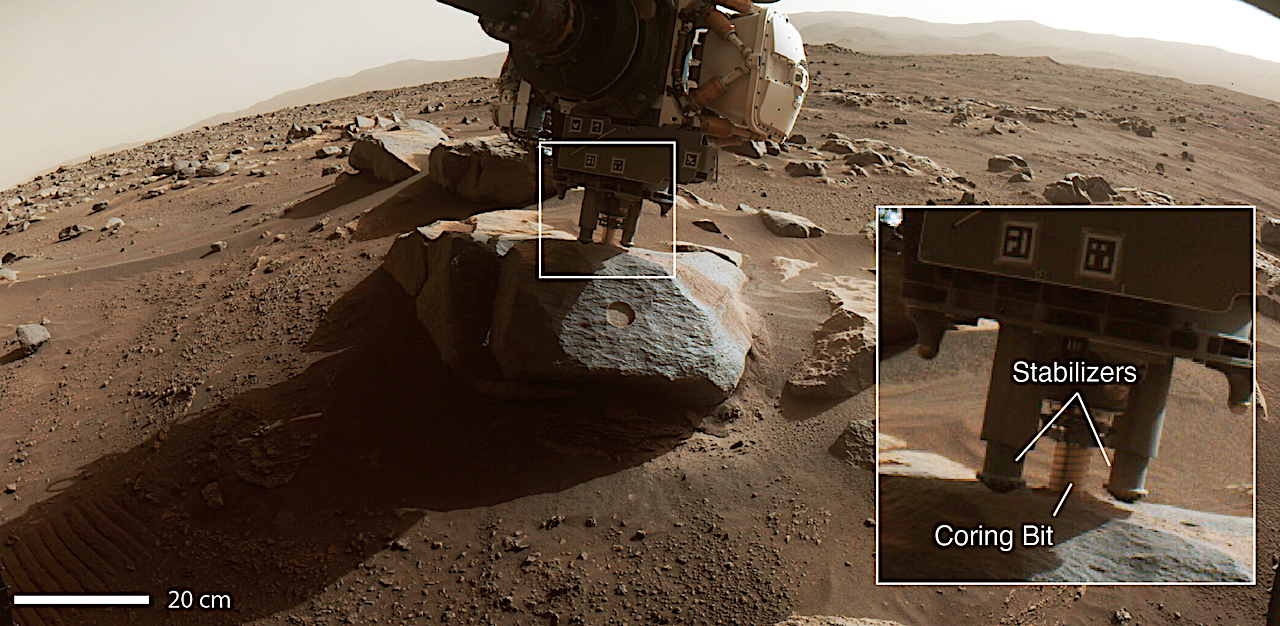 Study Determines The Original Orientations Of Rocks Drilled By Mars Perseverance Astrobiology Rover