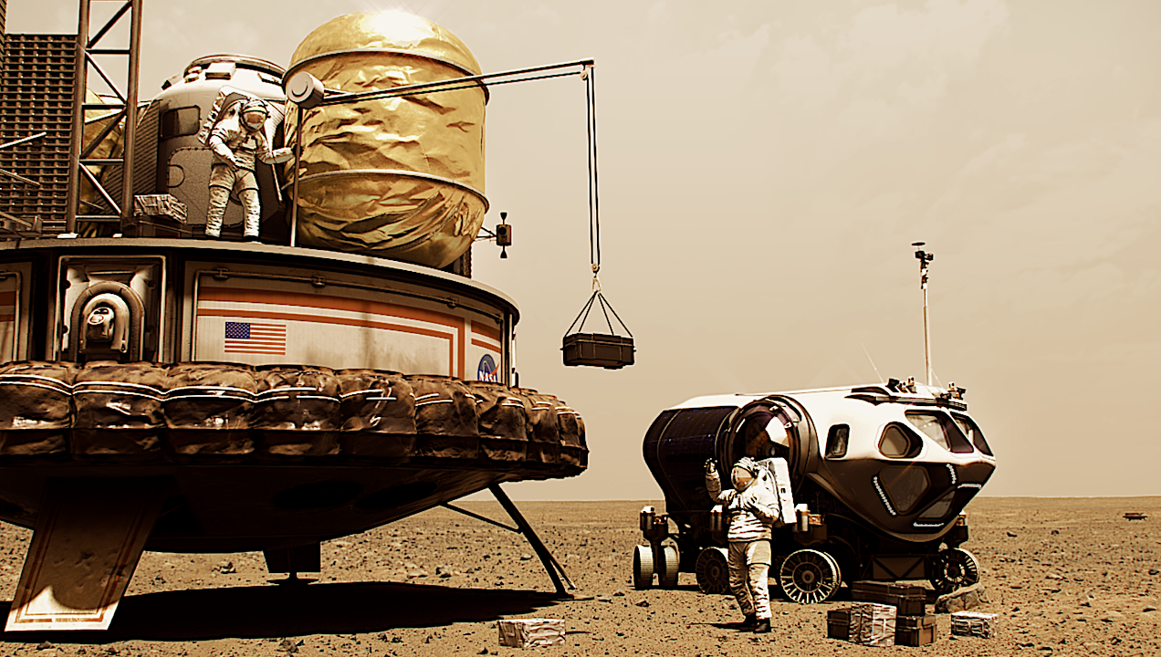 Commercial Service Studies Selected For Mars Science Droids
