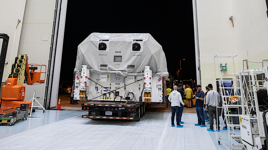 Europa Clipper Astrobiology Probe Arrives At Kennedy Space Center