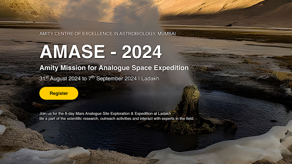 Amity Mission for Analogue Space Expedition (AMASE-2024)