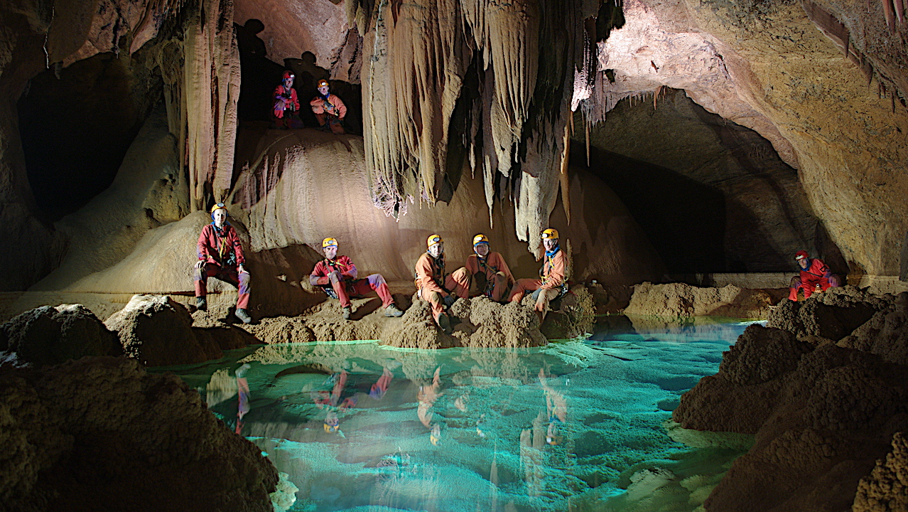 ESA Away Team Training In Sardinian Caves