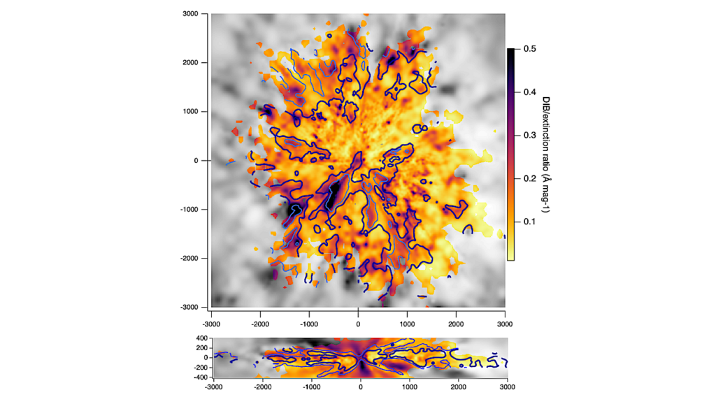 Volume Density Maps Of The 862nm DIB Carrier And Interstellar Dust: A Hint For The Role Of Carbon-rich Ejecta From AGB stars?