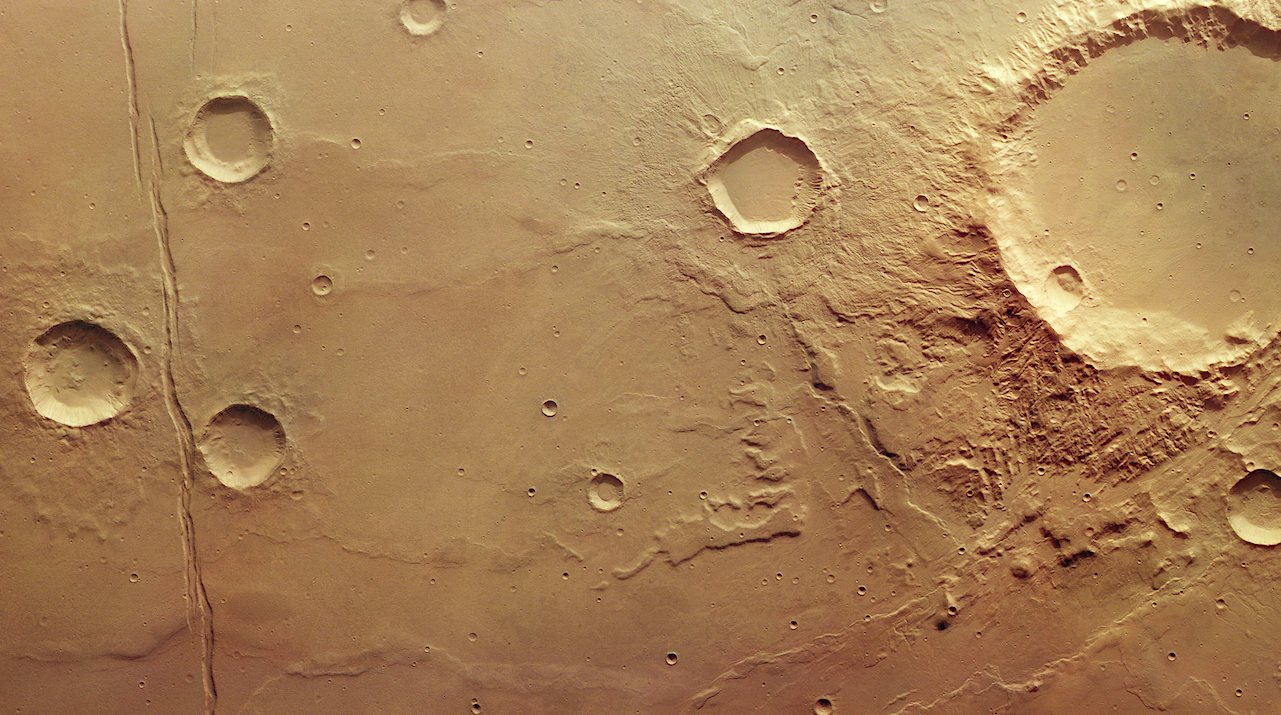 Lake Eridania On Mars