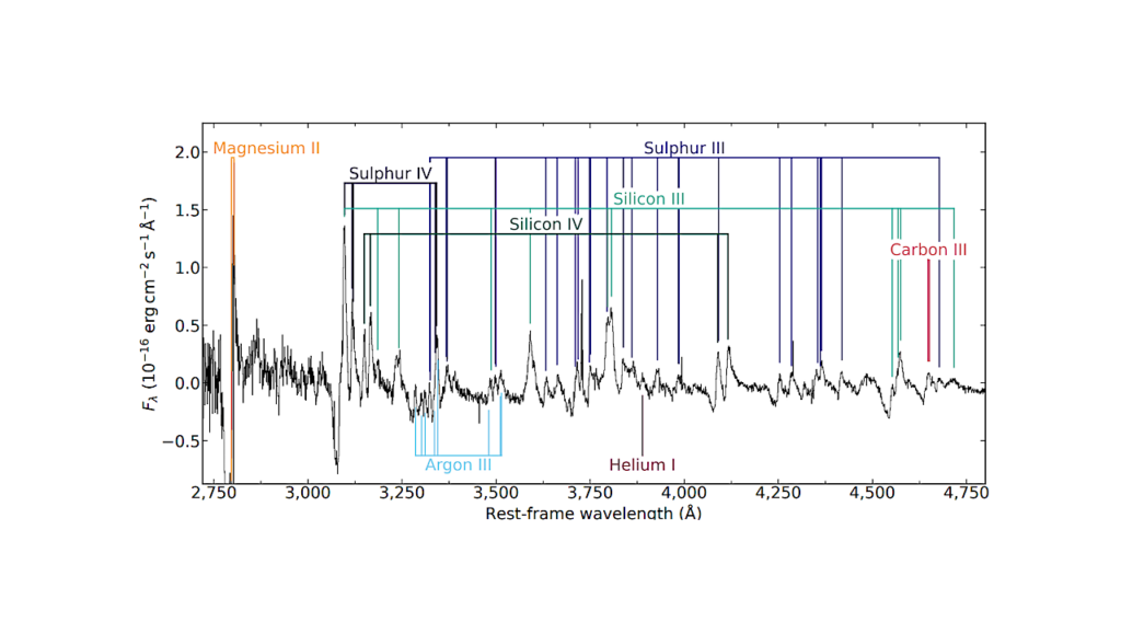 A Cosmic Formation Site of Silicon and Sulphur Revealed by a New Type of Supernova Explosion