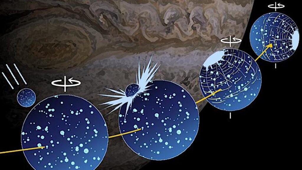 A Gigantic Asteroid Impact Shifted The Axis Of Ganymede