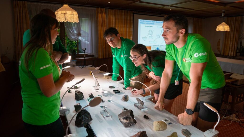 ESA PANGEA Away Team Training: Meteorite Identification