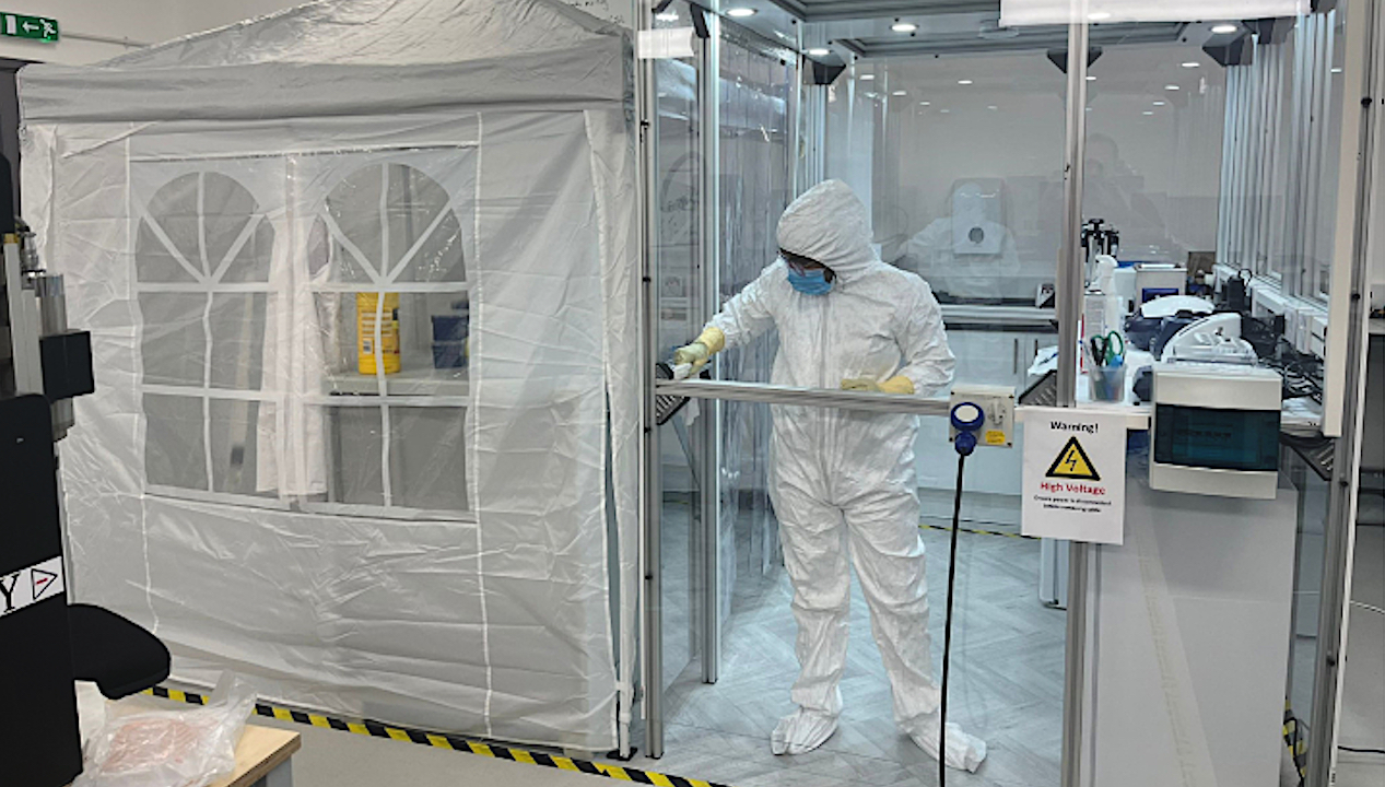 Design, Development, And Operation Of An ISO Class 5 Cleanroom For Planetary Instrumentation And Planetary Protection Protocols