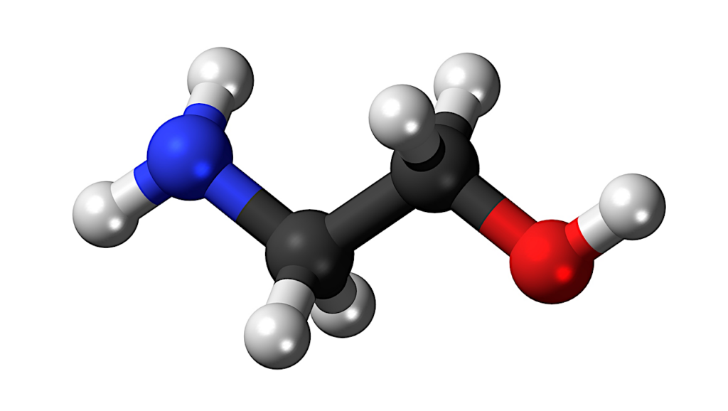 Experimental and Computational Study of Ethanolamine Ices at Astrochemical Conditions