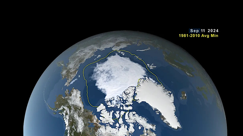 Ice Planet Update: Arctic Sea Ice Near Historic Low – Antarctic Ice Continues Decline