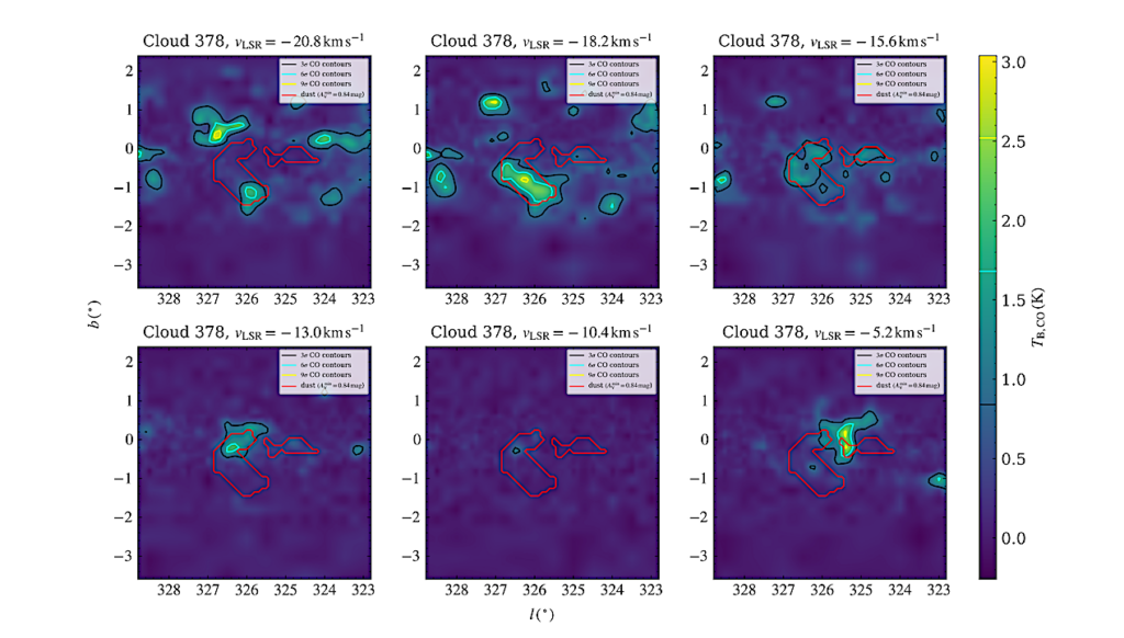 The Correlation Between Dust and Gas Contents in Molecular Clouds