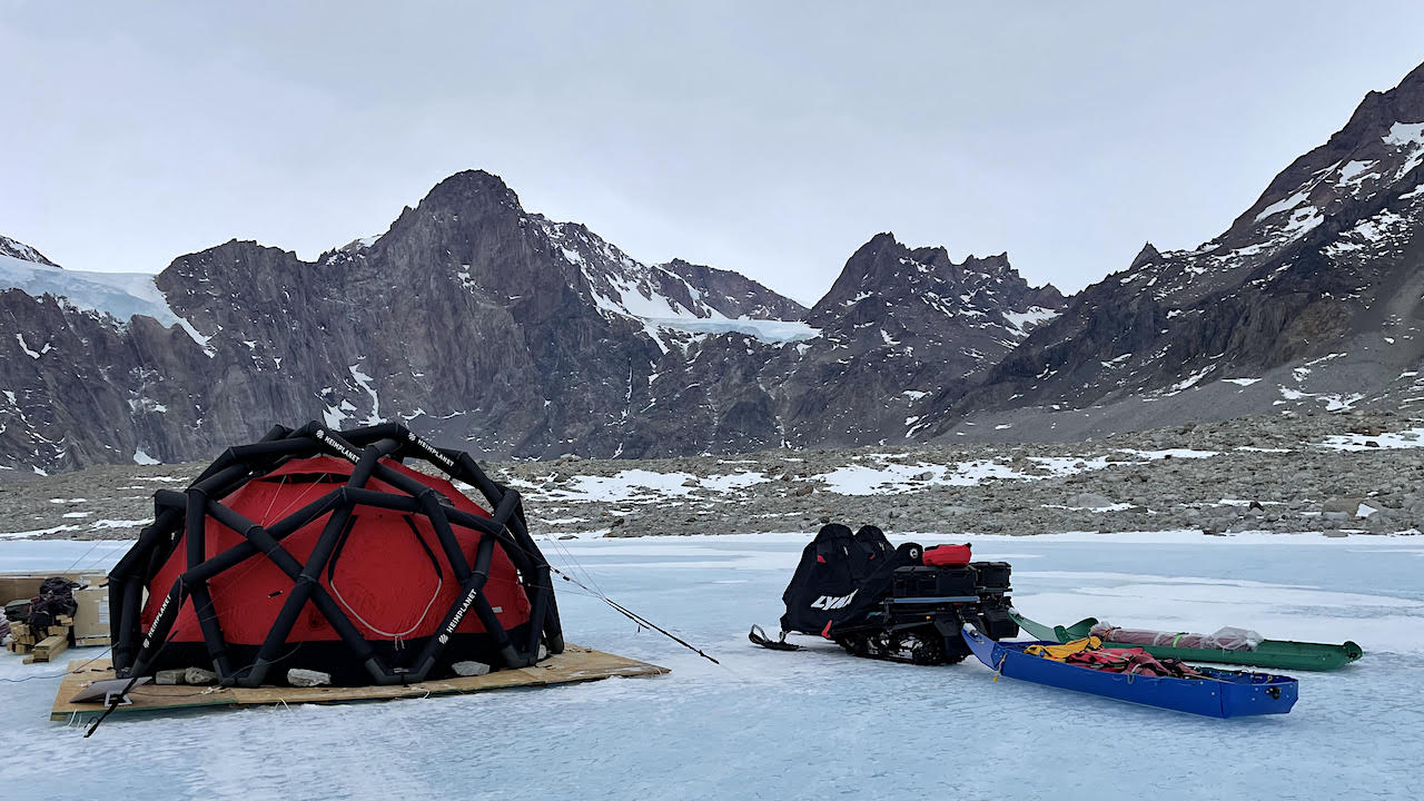 Dale Andersen’s Astrobiology Antarctic Status Report: 25 October 2024: Setting Up Base Camp