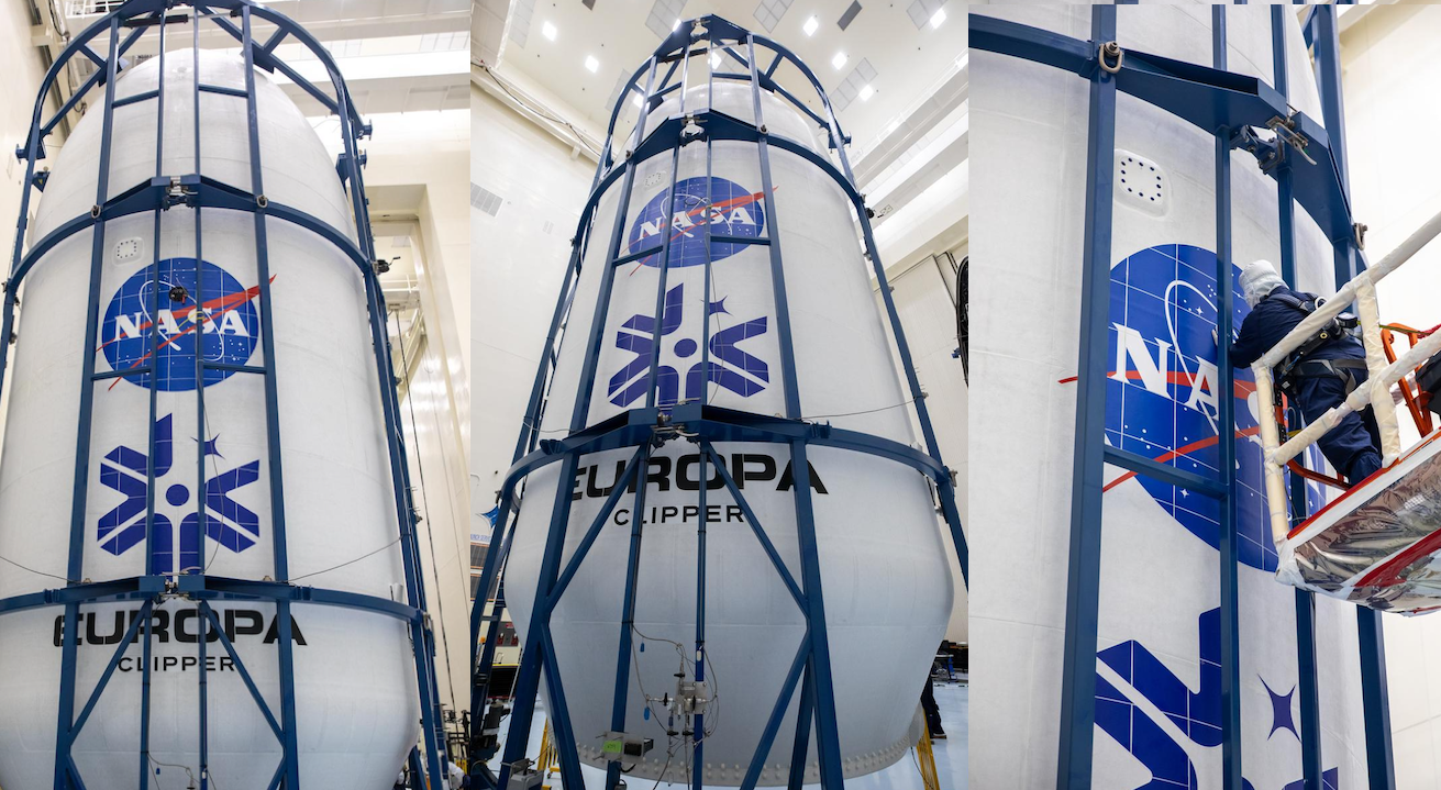 Astrobiology Explorer Europa Clipper Buttoned Up For Launch