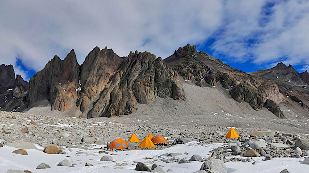 Lake Untersee Base Camp