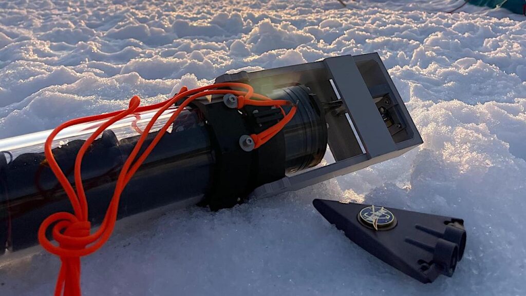 NASA’s SWIM Robot on Glacial Ice in Alaska