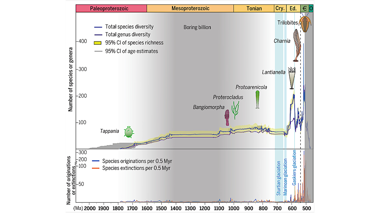 Extending The Chart Of Life By Nearly 1.5 billion Years