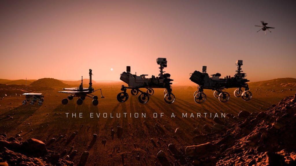 Mars Droid Evolution (Video)