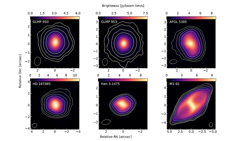 ALMA Observations of CO Isotopologues Towards Six Obscured post-AGB Stars