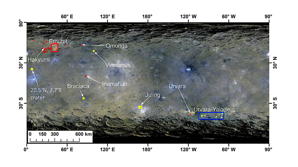 Dwarf Planet Ceres: Building Blocks Of Life Delivered From Space