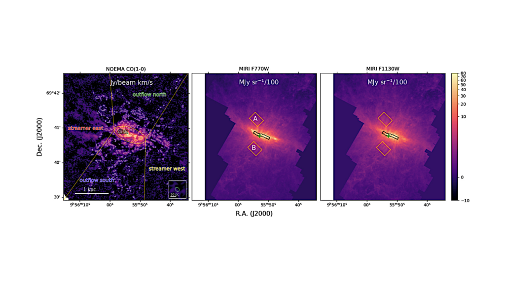 JWST Observations of Starbursts: Relations Between PAH Features and CO Clouds in the Starburst Galaxy M 82